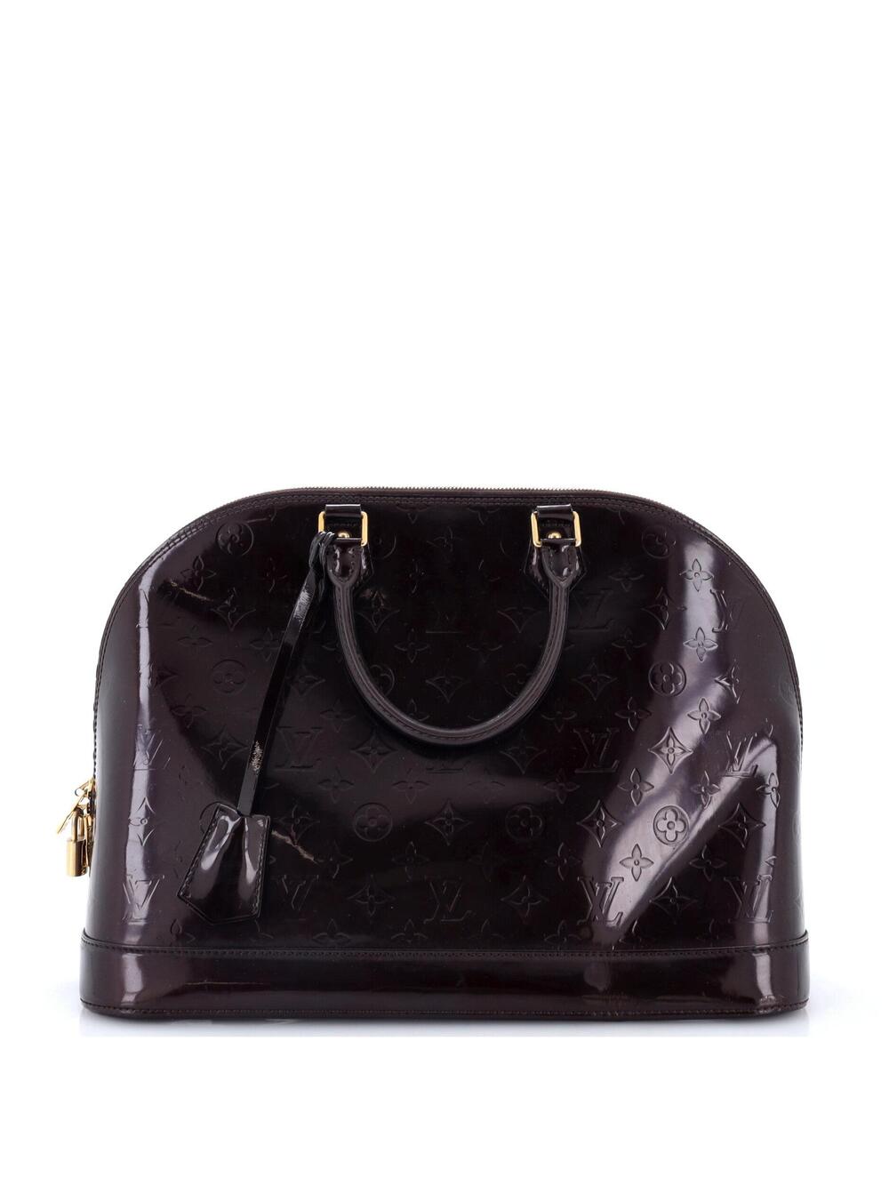 Louis Vuitton Alma Handbag Vernis Mm #311767L88B